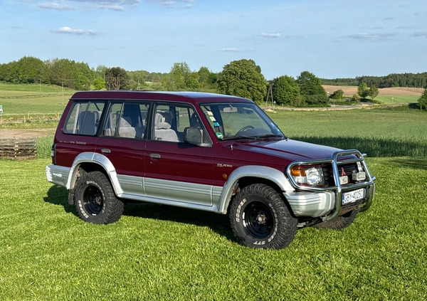 Mitsubishi Pajero cena 21900 przebieg: 246000, rok produkcji 1994 z Krynki małe 92